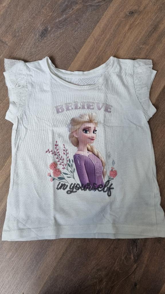disney frozen elsa shirt 104, C&A, Meisje, Ophalen of Verzenden, Zo goed als nieuw