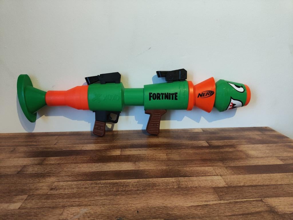 Nerf Fortnite RL Blaster - Raketwerper, Ophalen of Verzenden, Zo goed als nieuw