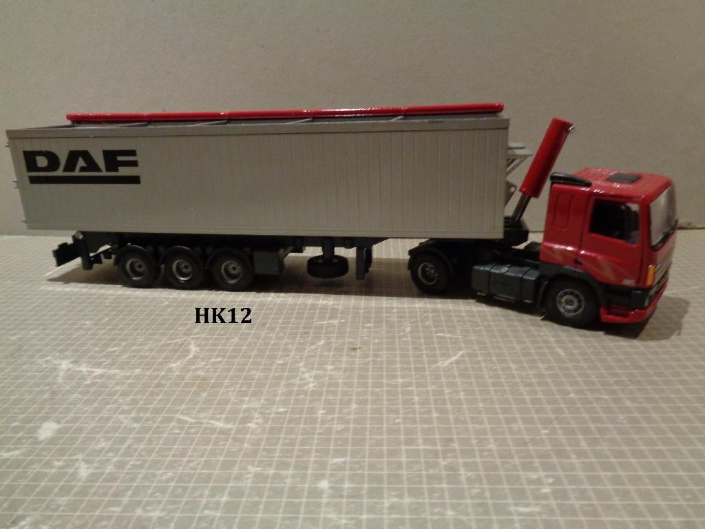 tekno daf 85 met kip trailer, Ophalen of Verzenden, Zo goed als nieuw, Bus of Vrachtwagen, Tekno