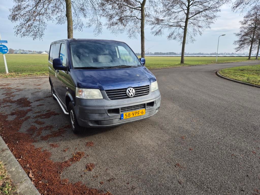 Volkswagen Transporter Bestel 2.5 TDI 96KW 2008, Auto's, Bestelauto's, Voorwielaandrijving, Stof, Origineel Nederlands, Bedrijf
