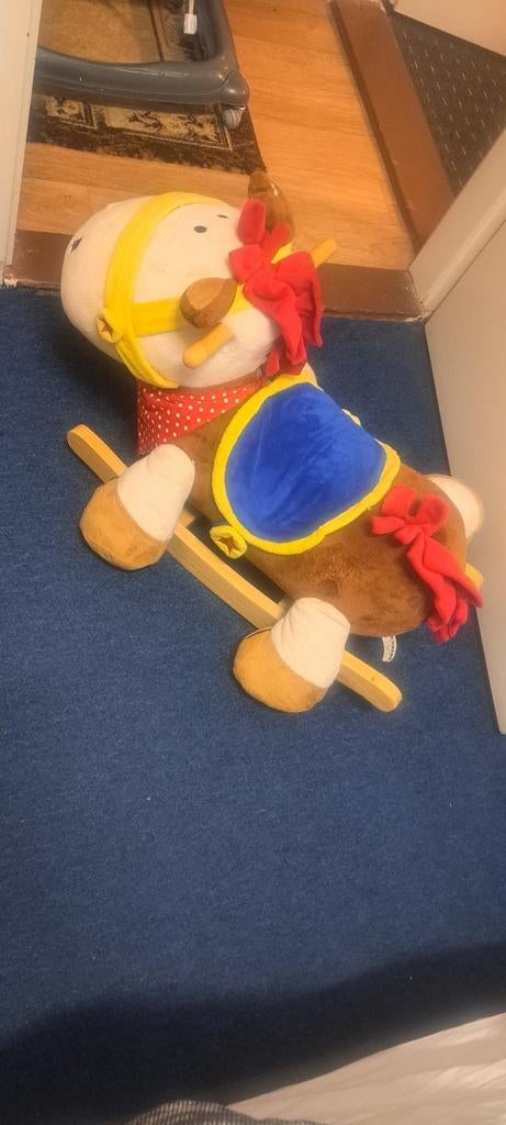 Schattig hobbelpaard, Ophalen of Verzenden, Zo goed als nieuw, Paard