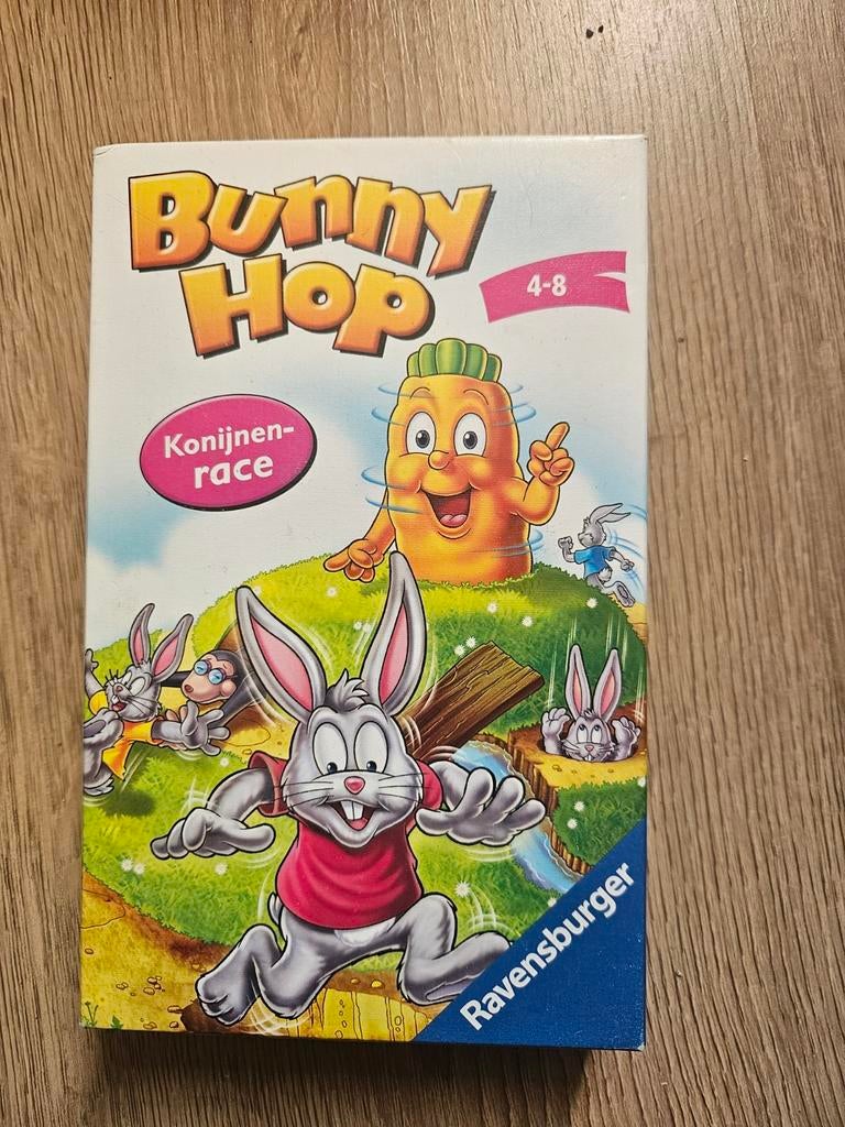 Bunny hop / Konijnenrace spelletje, Een of twee spelers, Ophalen of Verzenden, Zo goed als nieuw, Ravensburger