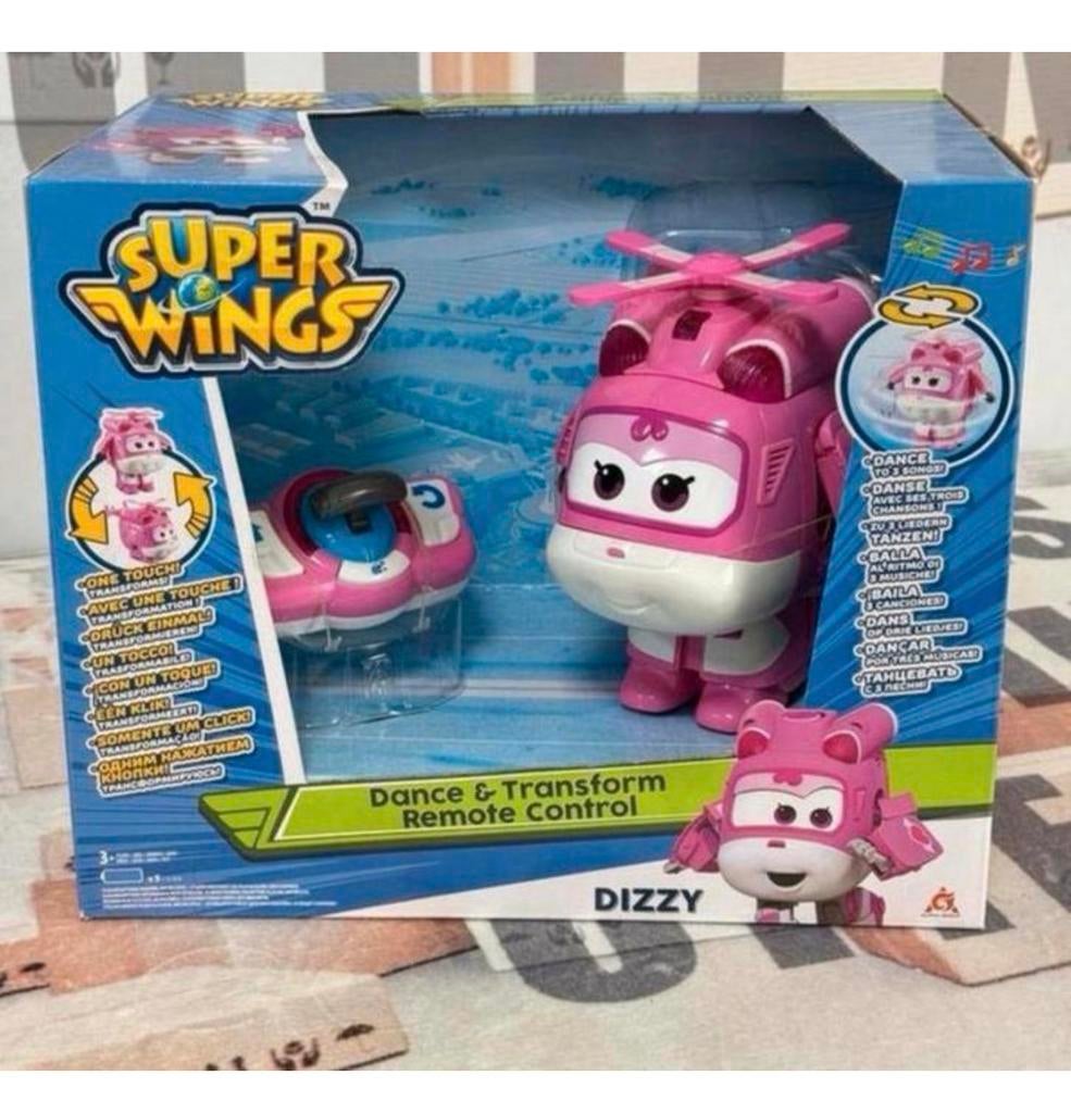 Super Wings DIZZY - Dance & Transform Helikopter bestuurbaar, Nieuw, Ophalen of Verzenden, H, H