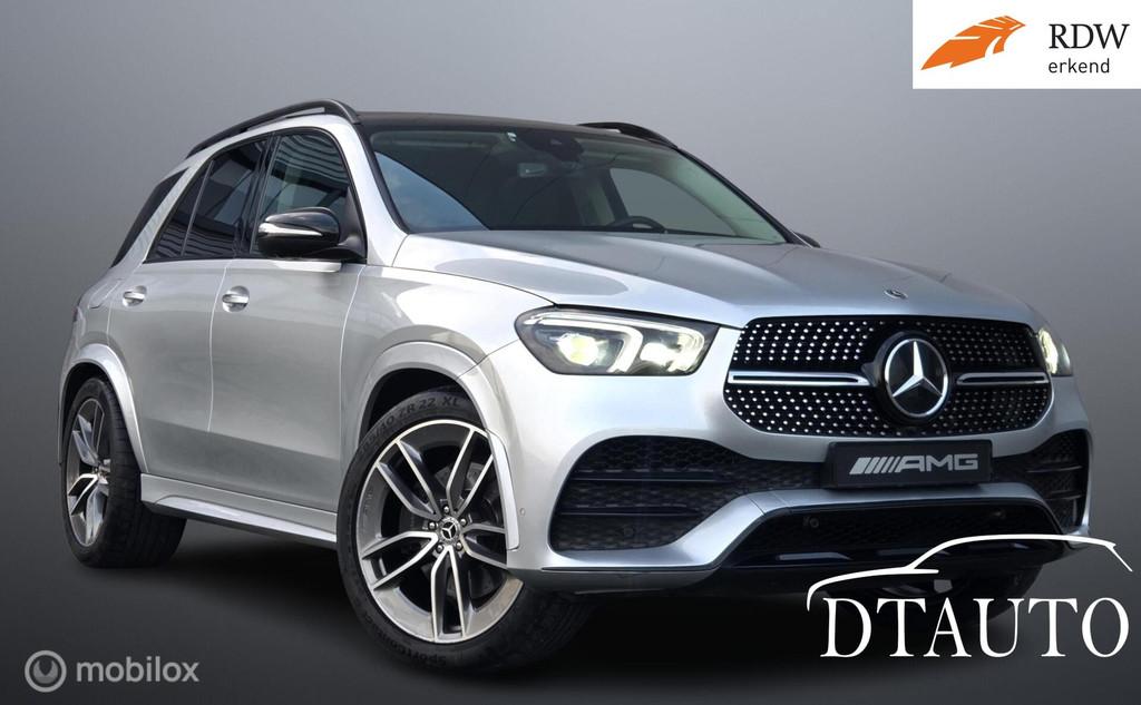 Mercedes GLE-400d V6 AMG Pano Lucht Night Vol Grijs Kenteken, Auto's, Bestelauto's, Gebruikt, 2925 cc, 330 pk, Bedrijf