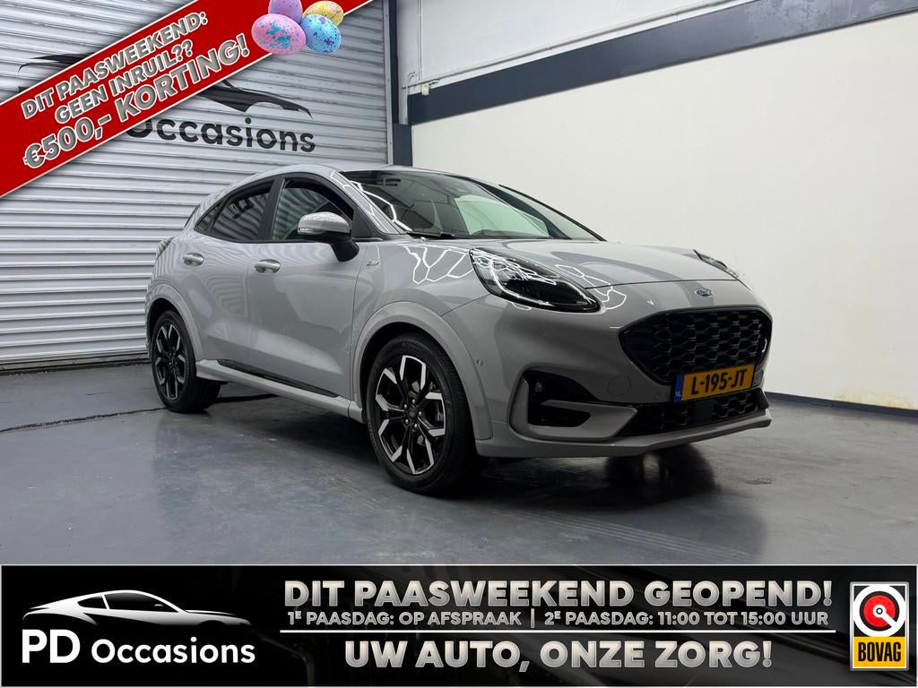 Ford Puma 1.0 EcoBoost 155PK Hybrid ST-Line X - Elek. Achter, Voorwielaandrijving, Adaptive Cruise Control, 1219 kg, 23 km/l