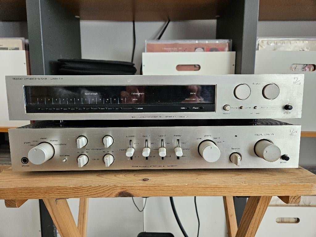 L 10 en T 14 Luxman Laboratory Standard Series, Audio, Tv en Foto, Versterkers en Receivers, Refurbished, 60 tot 120 watt, Stereo