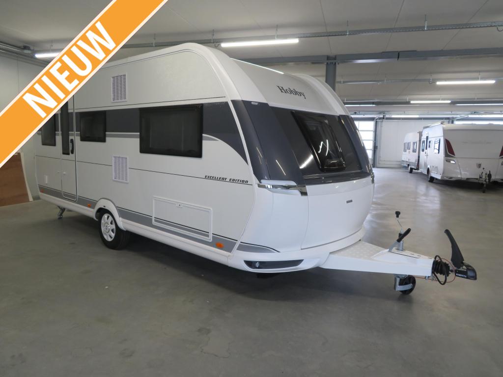 Hobby Excellent Edition 495 UL gratis Mover+Voortent, Rondzit, Hobby, Tot en met 2, 5 tot 6 meter