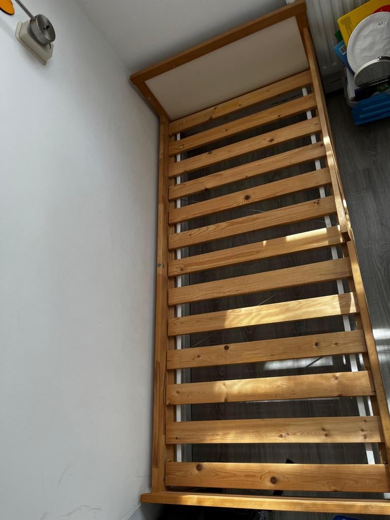 Kinderbed 165x75cm met lattenbodem (excl. matras), Kinderen en Baby's, Kinderkamer | Bedden, Gebruikt, 140 tot 160 cm, 70 tot 85 cm