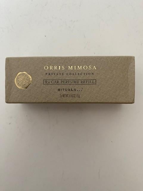 Rituals navulling auto parfum orris mimosa refill, Ophalen of Verzenden, Nieuw, Overige materialen, Minder dan 25 cm