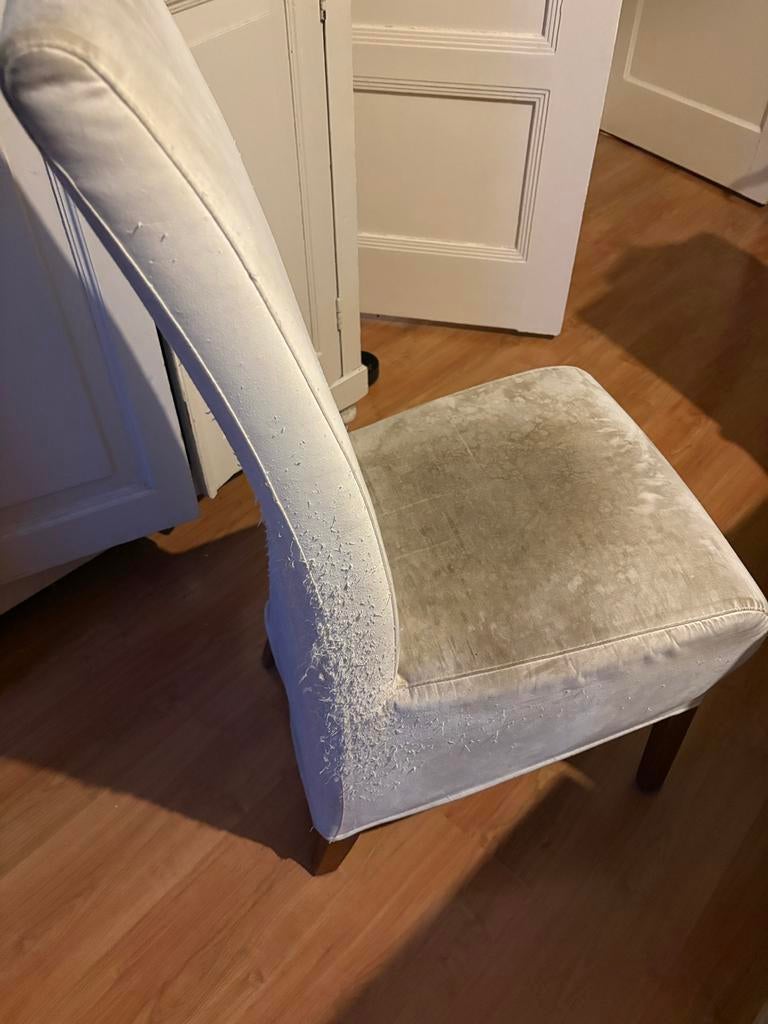 GRATIS - 6 Eetkamerstoelen, Ophalen, Gebruikt, Stof, Vijf, Zes of meer stoelen