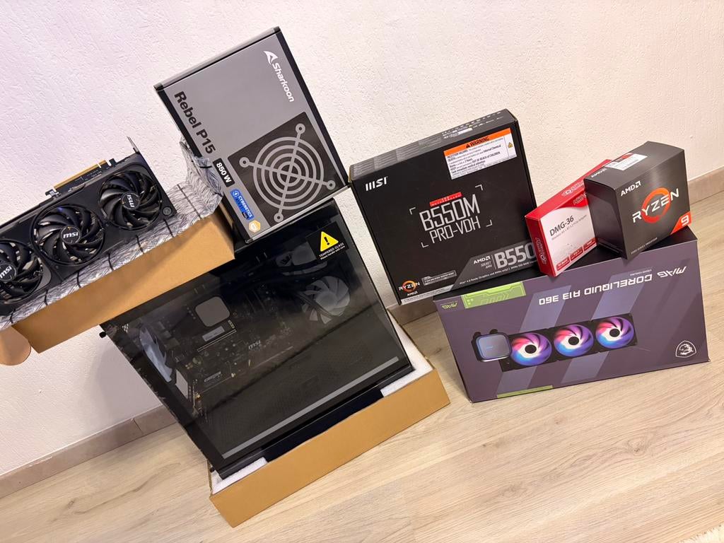 Ultrakrachtige High-End Gaming PC | Ryzen 9 5950X | RTX 5080, 32 GB, Nieuw, Ophalen of Verzenden, Gaming