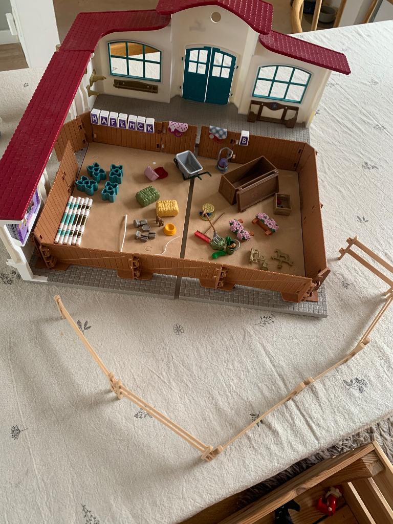 Schleich paarden loopbak manege, Ophalen, Zo goed als nieuw