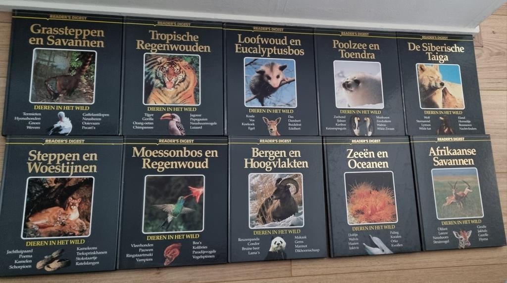 Readers Digest natuur boeken ongelezen., Boeken, Natuur, Ophalen of Verzenden, Nieuw, Natuur algemeen