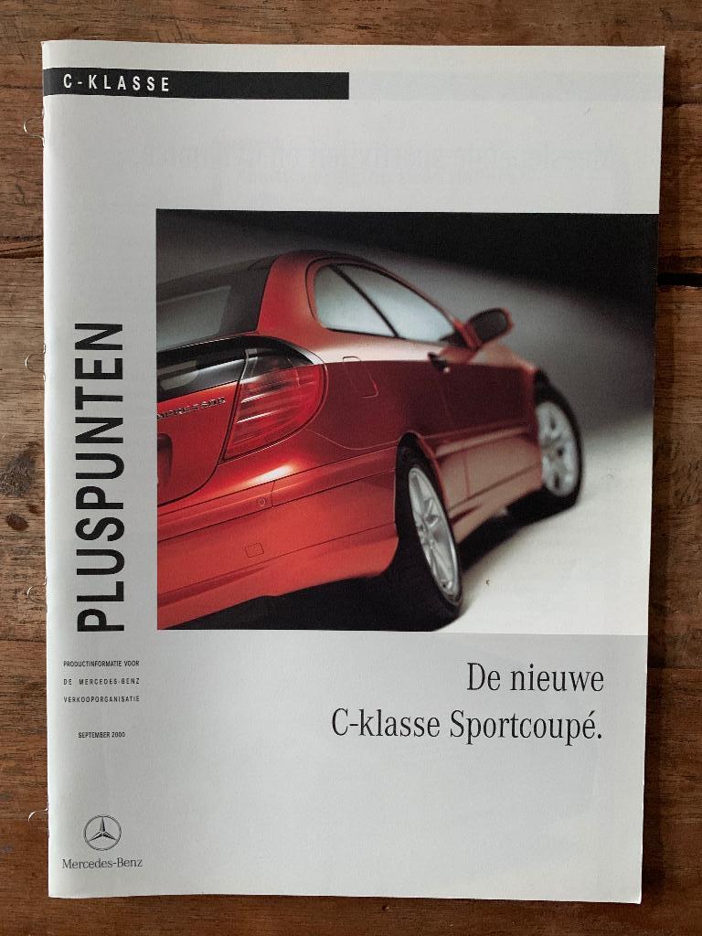 Productinfobrochure Mercedes-Benz C sportcoupe CL203 2000, Nieuw, Mercedes-Benz, Mercedes, Ophalen of Verzenden