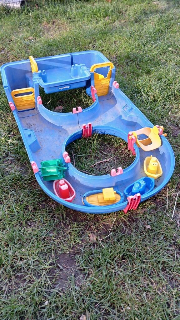 Waterbaan met bootjes en accessoires, Ophalen, Gebruikt, Jongen of Meisje