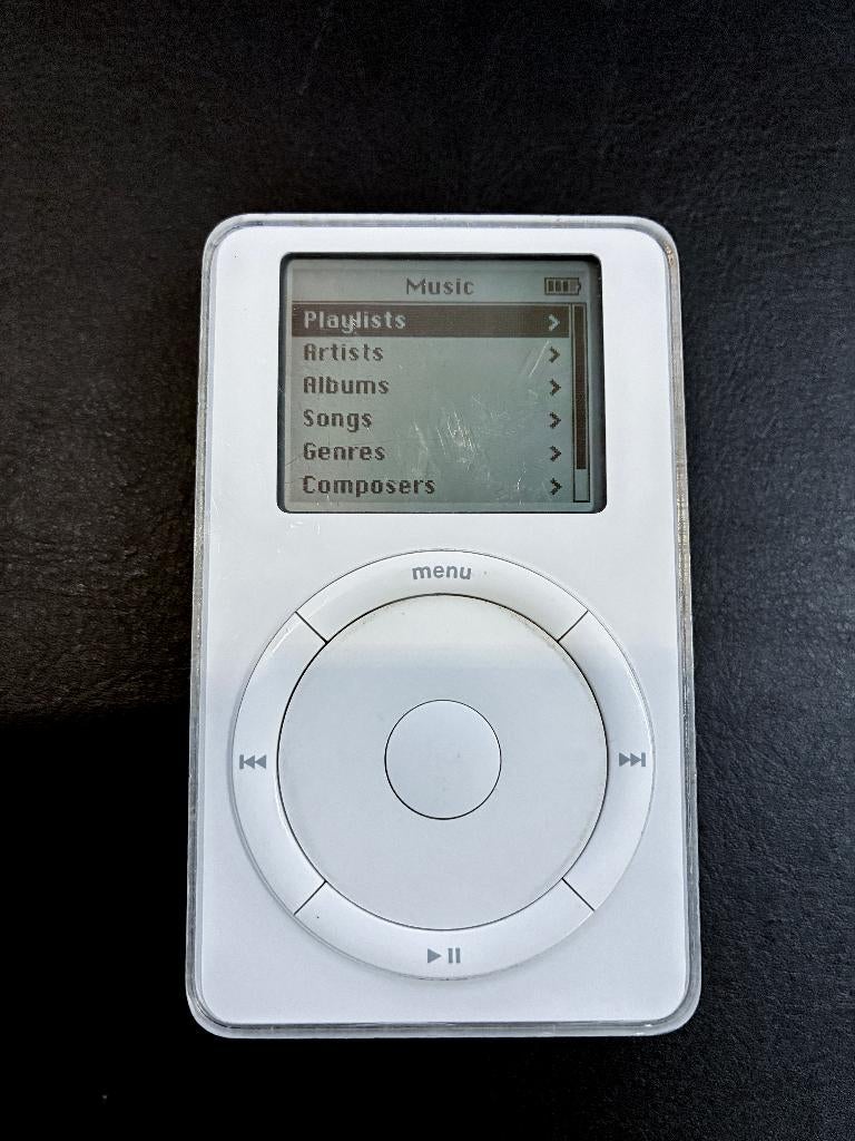 Apple iPod 2nd Gen 20GB (2002) Touch Wheel A1019 FireWire, Gebruikt, Touch, Ophalen of Verzenden, Zilver