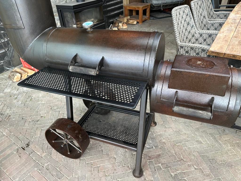Oklahoma country smoker 14 inch 6 mm, Ophalen of Verzenden, Gebruikt