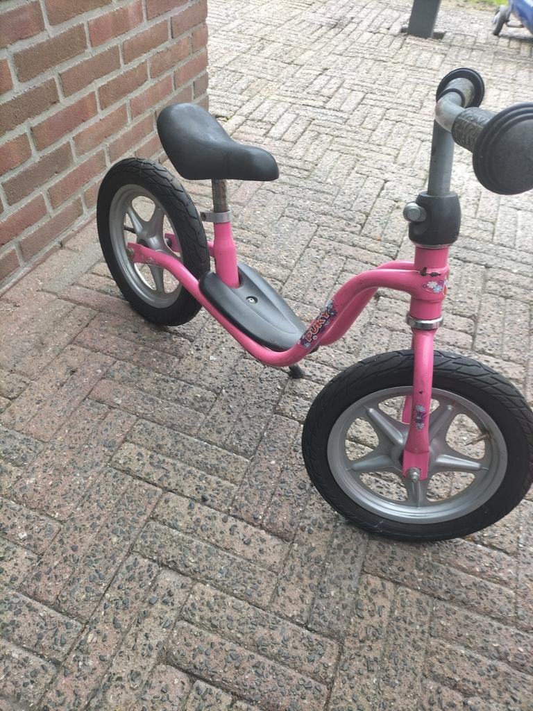 Roze Puky loopfiets, Ophalen, Loopfiets