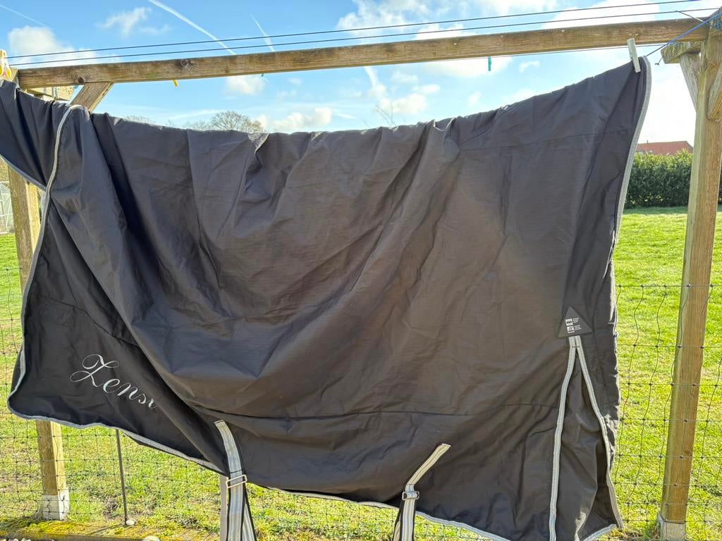 Regendeken met fleece 155/205 (6”9), gratis fleece, Dieren en Toebehoren, Ophalen of Verzenden, Zo goed als nieuw