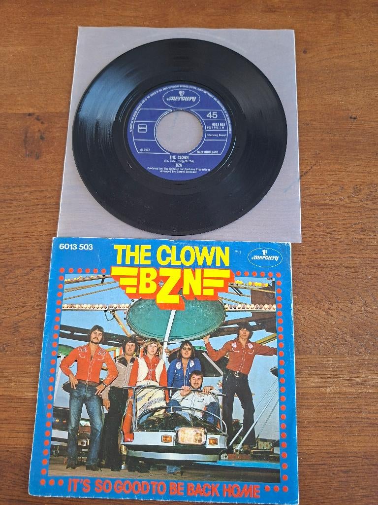 BZN de clown, Gebruikt, 7 inch, Single, Ophalen of Verzenden