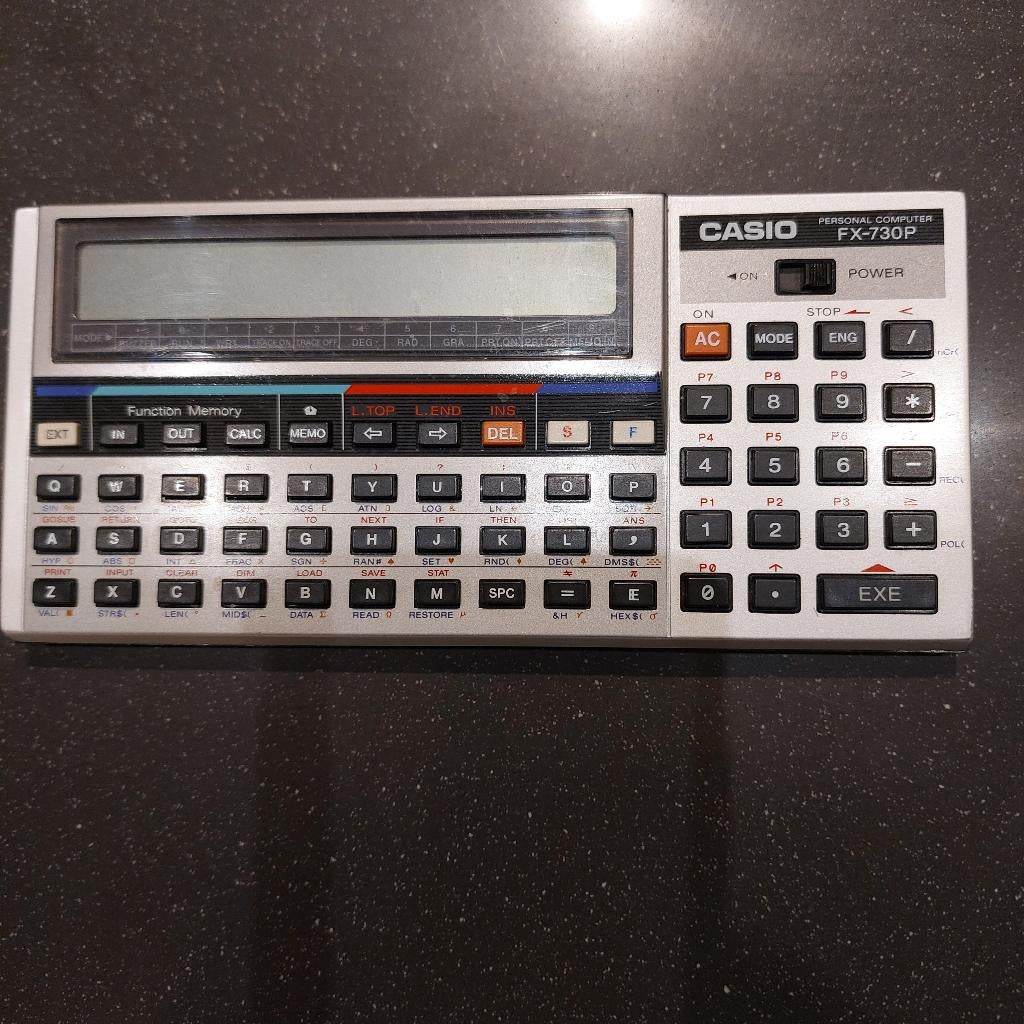 calculator  Casio FX-730P, Ophalen of Verzenden, Gebruikt