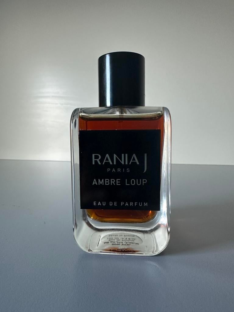 Ambre Loup by Rania J for sale 100 ml (sprayed twice), Ophalen of Verzenden, Zo goed als nieuw