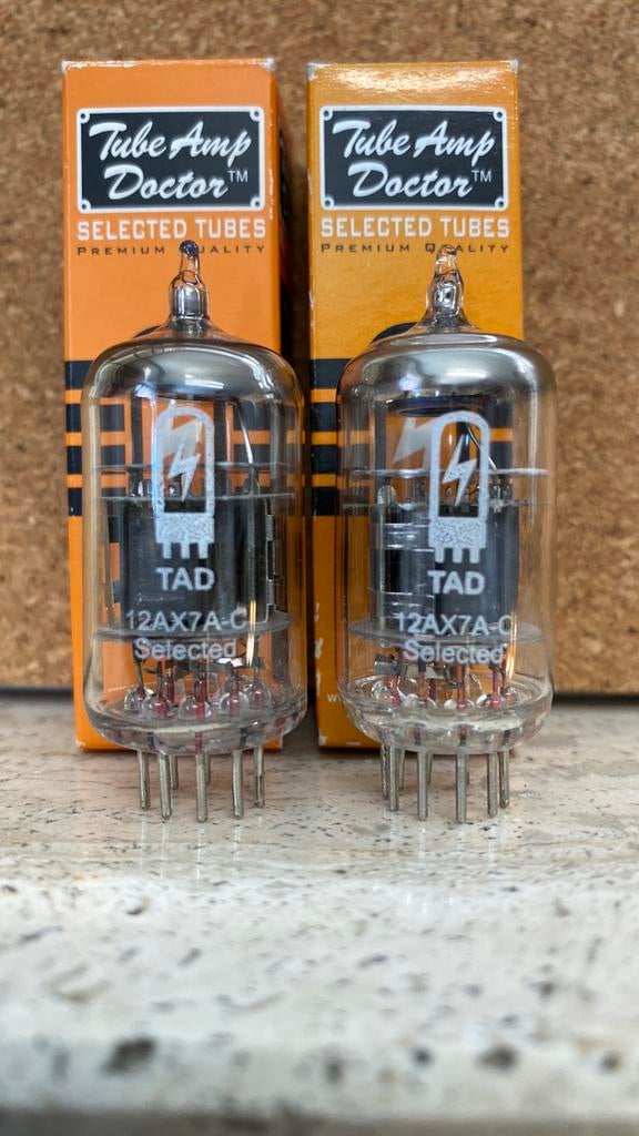 12AX7A-C ECC83 TAD Selected12AX7 , ECC81 TAD EL84 6BQ5 TAD, Ophalen of Verzenden, Buis of Buizen