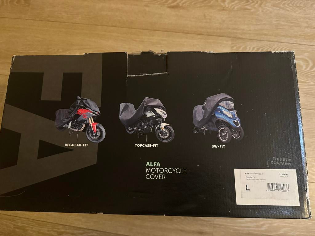 ALFA Motorhoes Deluxe Outdoor - Maat L, Ophalen of Verzenden, Nieuw