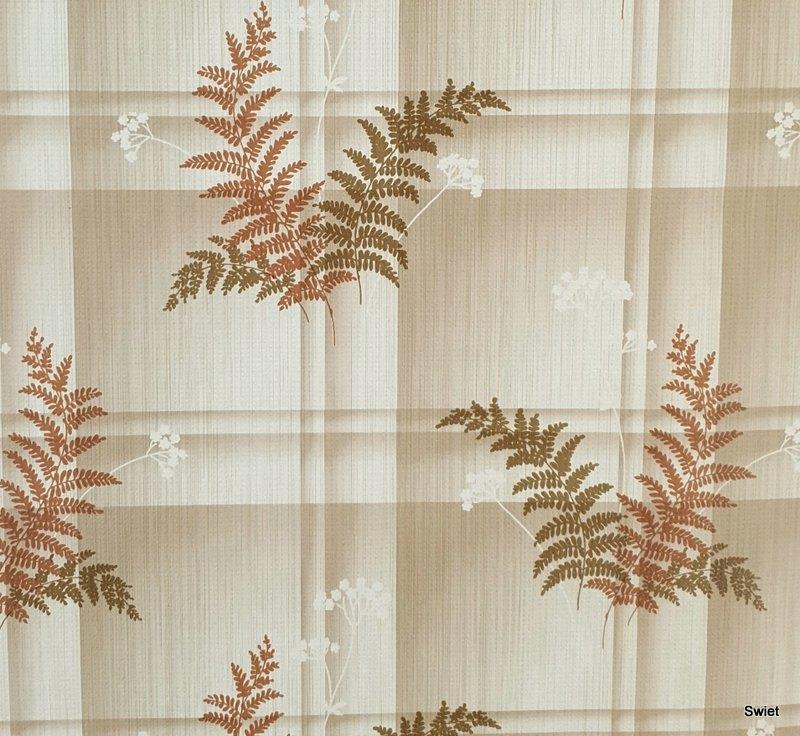 11261 Zacht beige varen behang in terra en groen swiet, Ophalen of Verzenden, Minder dan 10 m², Wit