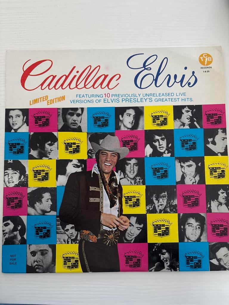 Elvis Presley - Cadillac Elvis LP (Roze Bootleg), Ophalen of Verzenden, Zo goed als nieuw, Cd of Plaat