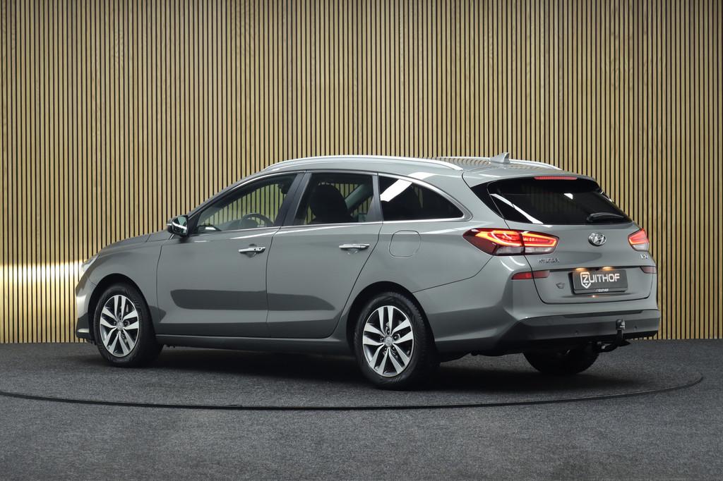 Hyundai i30 Wagon 1.0 T-GDI Premium | Cruise-control | Afnee, Gebruikt, Met garantie (alle), Leder en Stof, LED verlichting