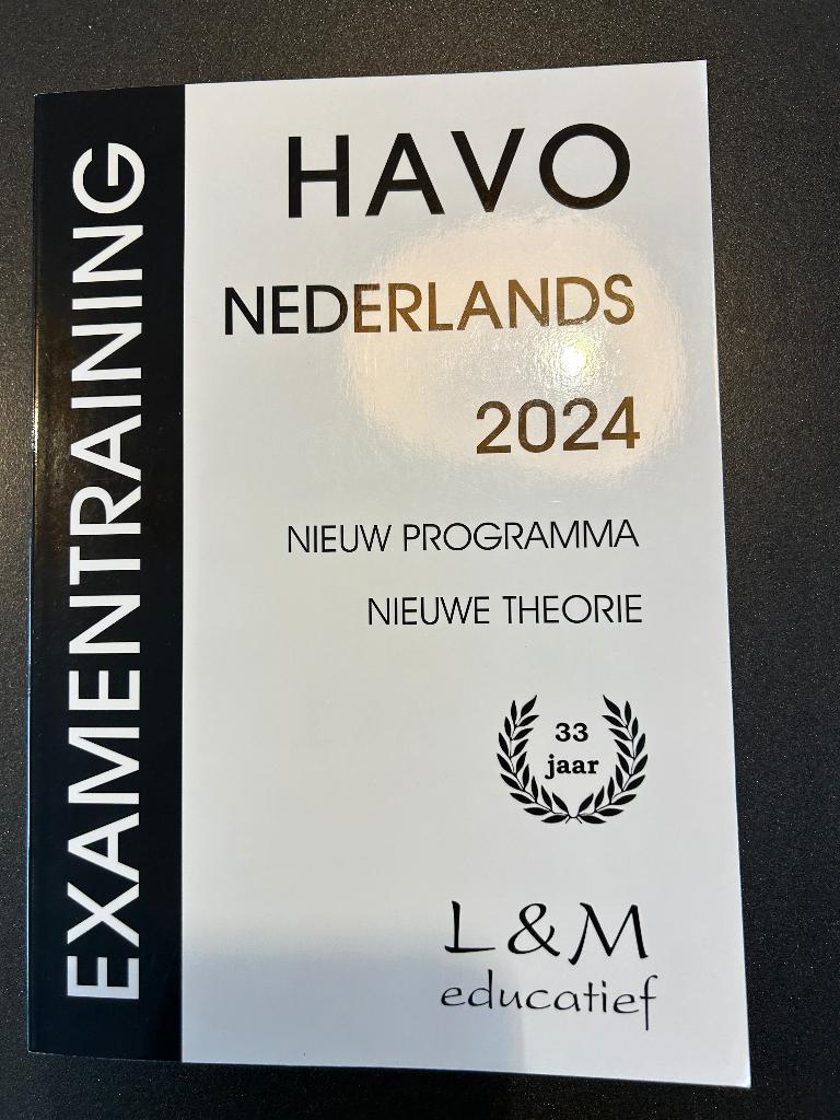 Examentraining Nederlands, Ophalen, Niet van toepassing, L&M educatief, Zo goed als nieuw
