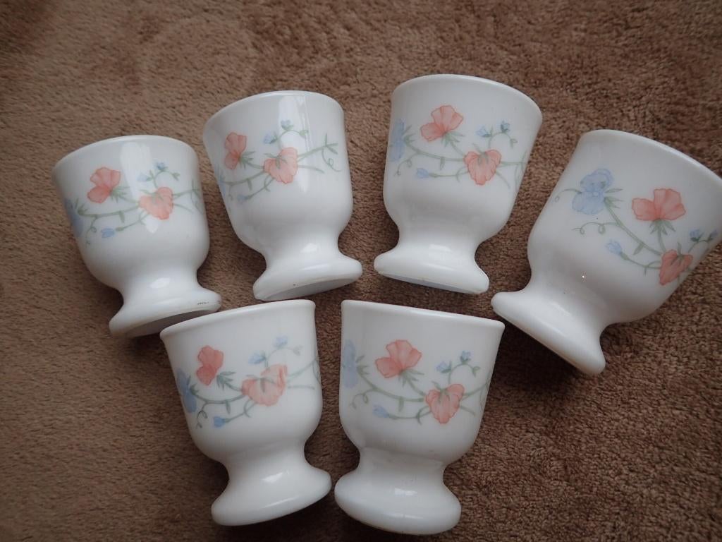 ARCOPAL eierdoppen, 6 stuks, Ophalen of Verzenden