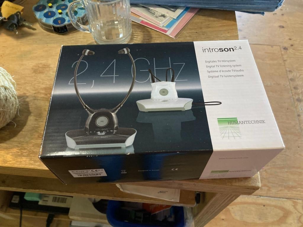 Introson 2.4 digitale hoofdtelefoon. WD-18., Ophalen of Verzenden, Overige merken, Draadloos