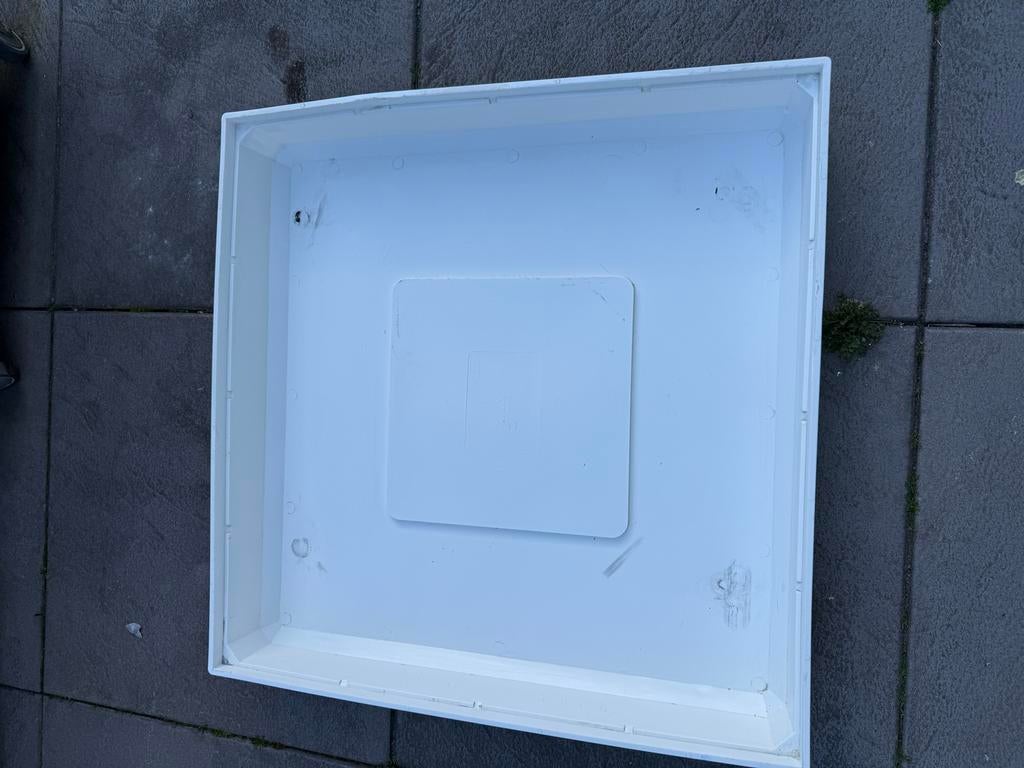 Lekbak wasmachine / wasdroger / vaatwasmachine 70x70x10, Ophalen, Gebruikt, Minder dan 1200 toeren, Minder dan 85 cm