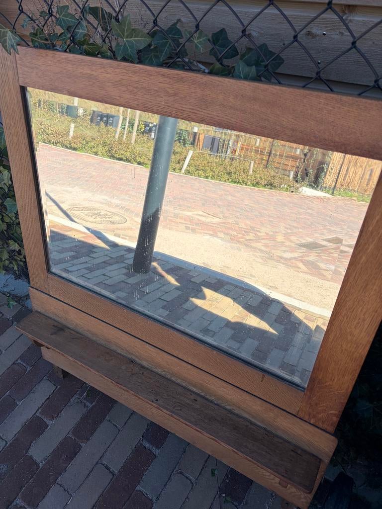 Antieke spiegel vintage, Ophalen, Rechthoekig, 50 tot 100 cm, 100 tot 150 cm