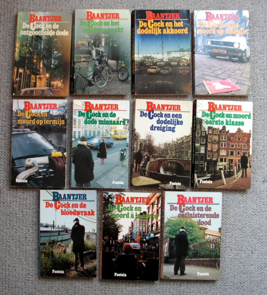 A.C. Baantjer De Cock 11 boeken €2,50 per stuk 11 voor €22, Ophalen of Verzenden, Gelezen, A.C. Baantjer