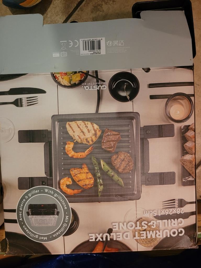 Gourmet Deluxe Grill & Stone, Ophalen of Verzenden