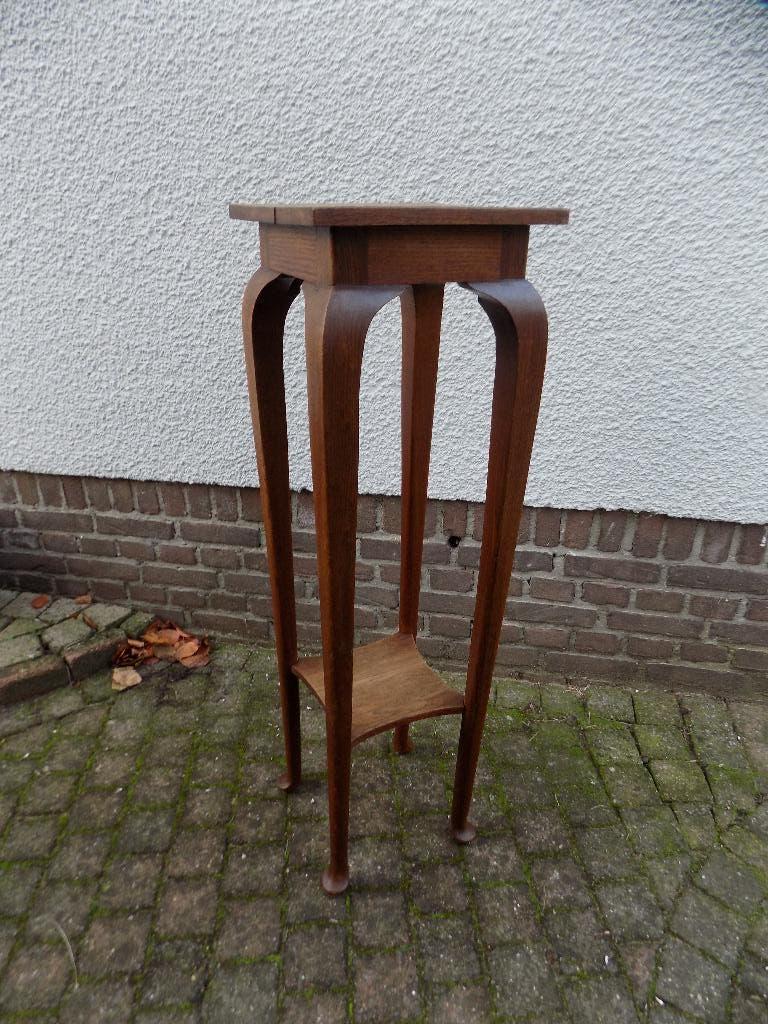 Plantentafel hoog pied de stal Jugendstil art nouveau xxl, Antiek en Kunst, Ophalen