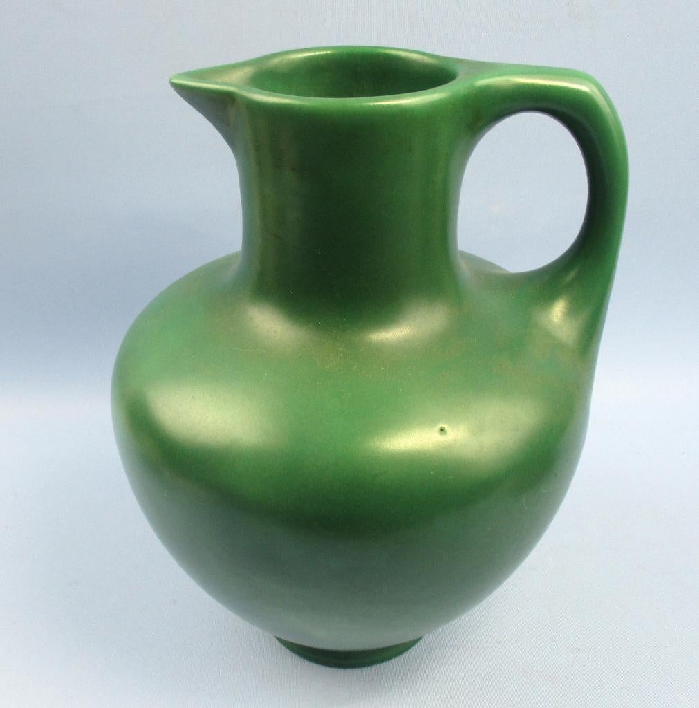 Groene kan Arnhemsche Fayencefabriek aardewerk, Ophalen of Verzenden