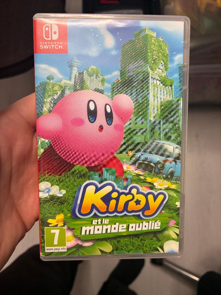 Kirby and the Forgotten Land Nintendo Switch - Nederlands, Spelcomputers en Games, Games | Nintendo Switch, Gebruikt, Avontuur en Actie