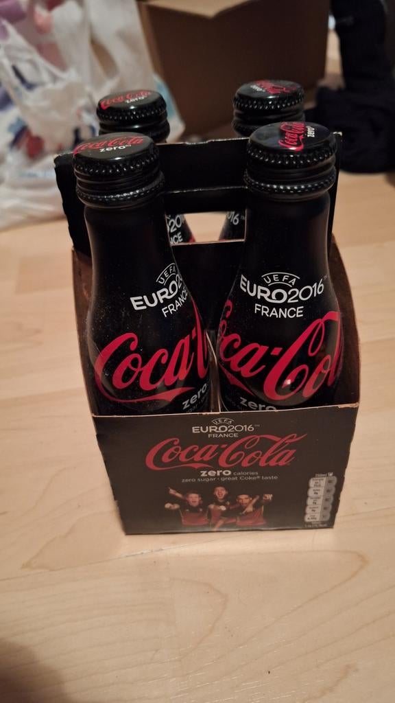 Coca-Cola Zero Euro 2016 Frankrijk Flesjes Set, Verzamelen, Ophalen of Verzenden, Nieuw, Verpakking