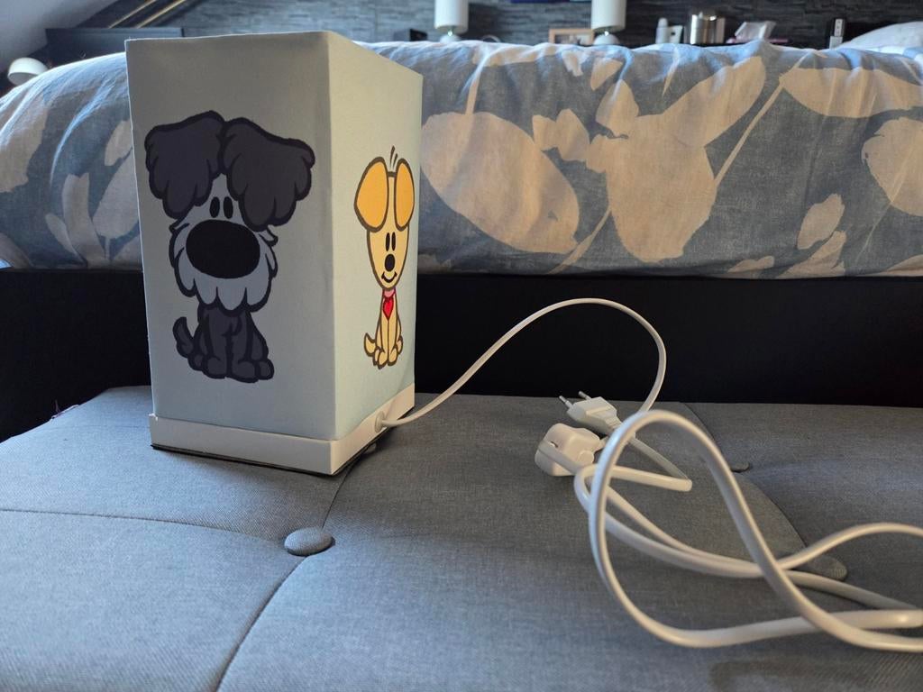 Woezel en pip lamp, Ophalen