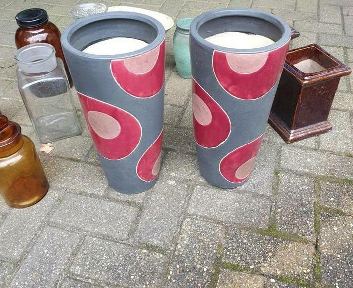 Bloempotten apothekerspotten, Ophalen of Verzenden