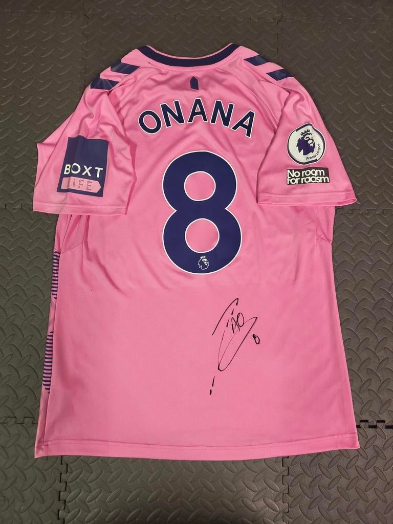 Match issued shirt - Amadou Onana / Everton, Ophalen, Zo goed als nieuw, Buitenlandse clubs, Shirt