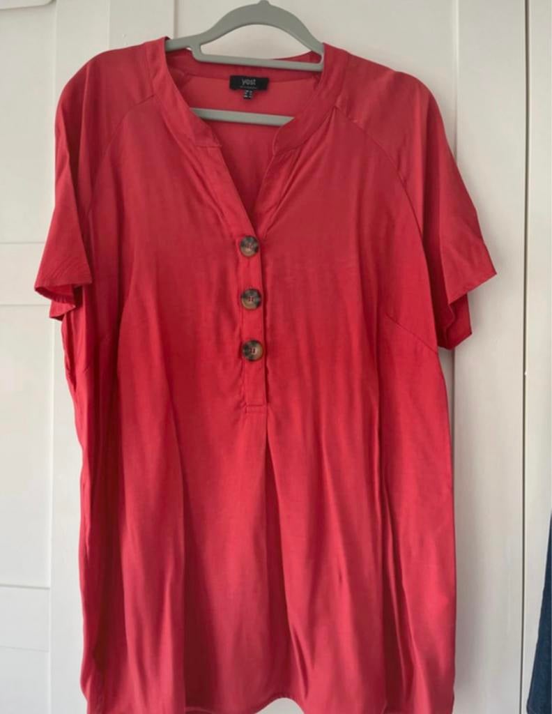 Yest blouse maat 44, Kleding | Dames, Ophalen of Verzenden, Zo goed als nieuw, Maat 42/44 (L), Rood