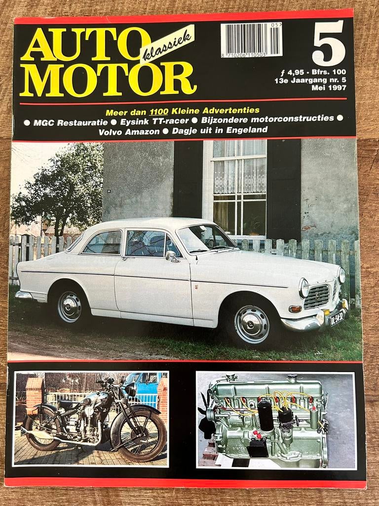 Auto Motor Klassiek mei 1997, Ophalen of Verzenden, Gelezen, Volvo