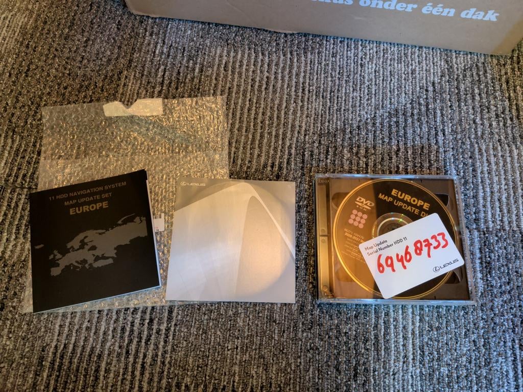 Lexus Navigatie Update DVD 2020-2021 Ver.2 - Alleen afhalen, Ophalen, Gebruikt