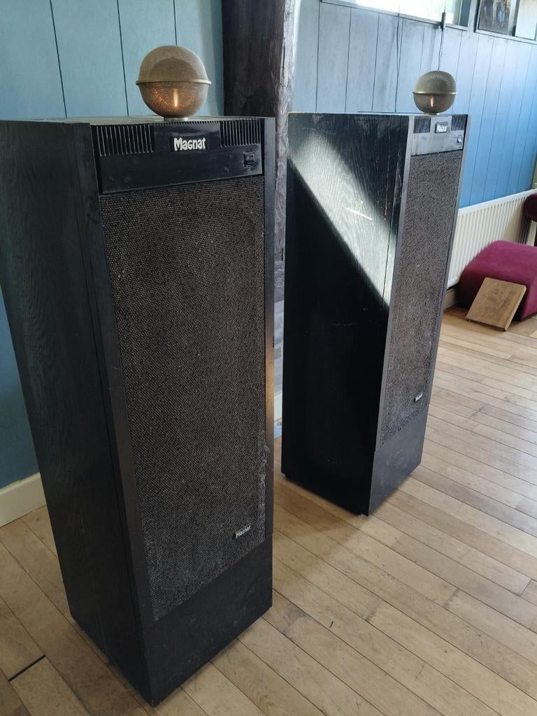 Vintage Magnat Boxen - Goed Werkend (mp_x_088), Gebruikt, Magnat, Ophalen of Verzenden, 120 watt of meer