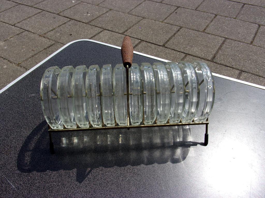 drank onderzetters in drager, Ophalen of Verzenden